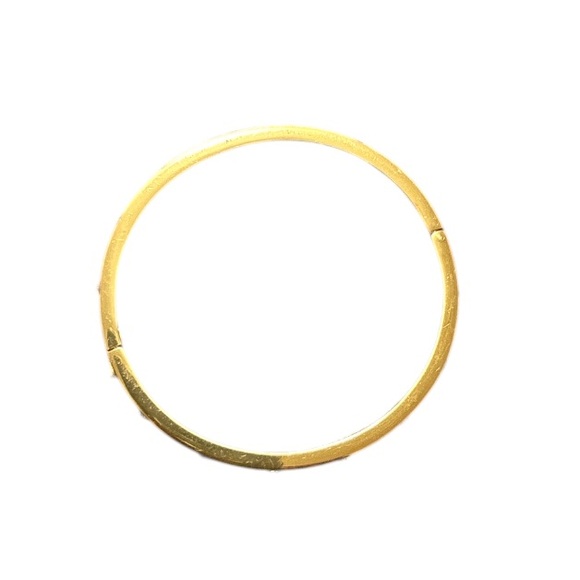 Kate Spade Green and Gold Bangle with Gem Accents - Picture 4 of 4